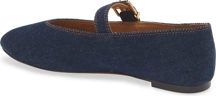 The Remy Denim Mary Jane Flat - Image 2