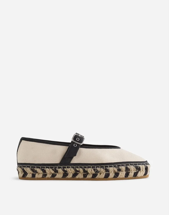 The Remy Mary Jane Espadrille in Canvas