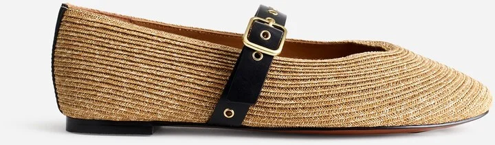 The Remy Mary Jane Flat in Straw