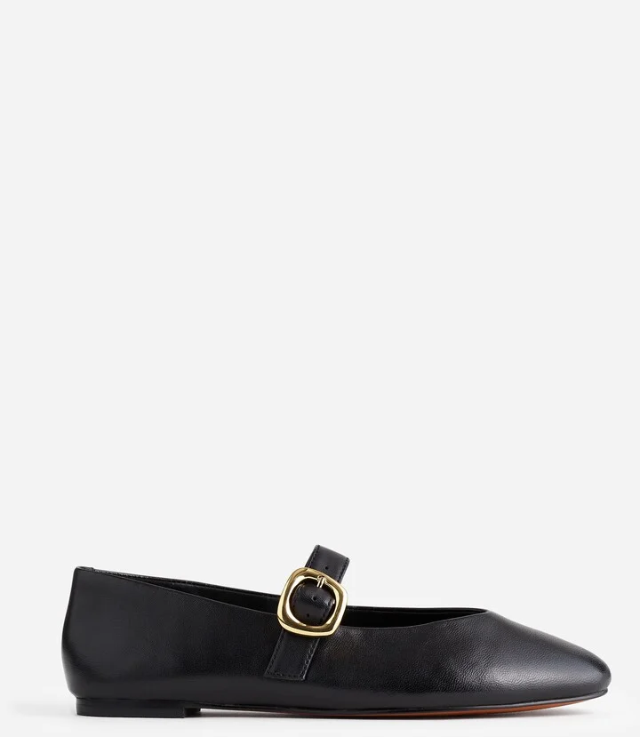 The Remy Mary Jane Flat: Sculptural Buckle Edition