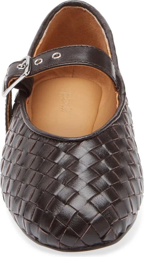The Remy Woven Mary Jane Flat - Image 4