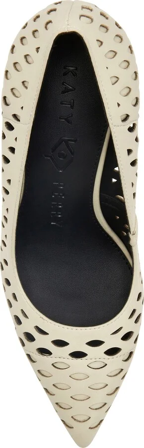 The Revival Fishnet Pointed Cap Toe Pump - Image 5
