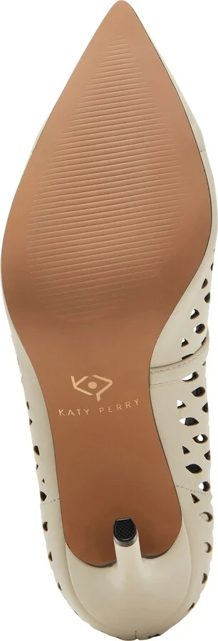 The Revival Fishnet Pointed Cap Toe Pump - Image 6