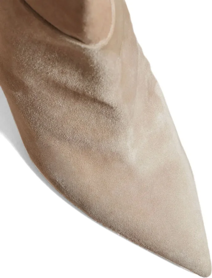 The River 90mm suede knee-high boots - Image 4
