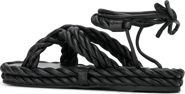 The Rope ankle-tie sandals - Image 3