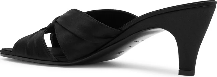 The Row 75 Knotted Satin Mules - Image 2