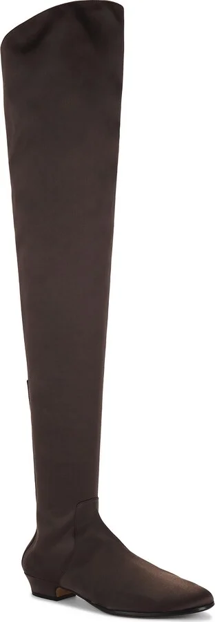 The Row Awar 25 Cuissadre Boot in Brown - Image 2