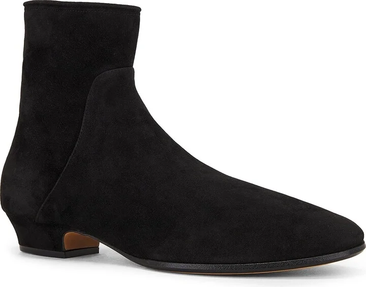 The Row Awar Ankle Boot in Black - Image 2