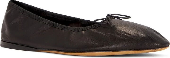 The Row Awar Ballerina Flat in Black - Image 2