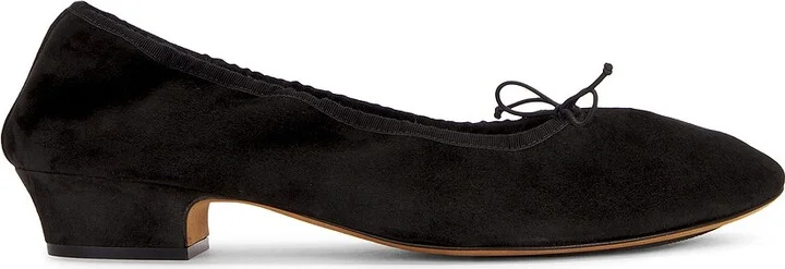 The Row Awar Ballerina Pump in Black
