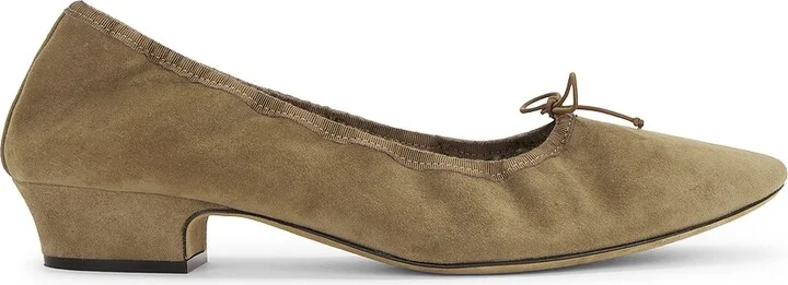 The Row Awar Ballerina Pump in Brown