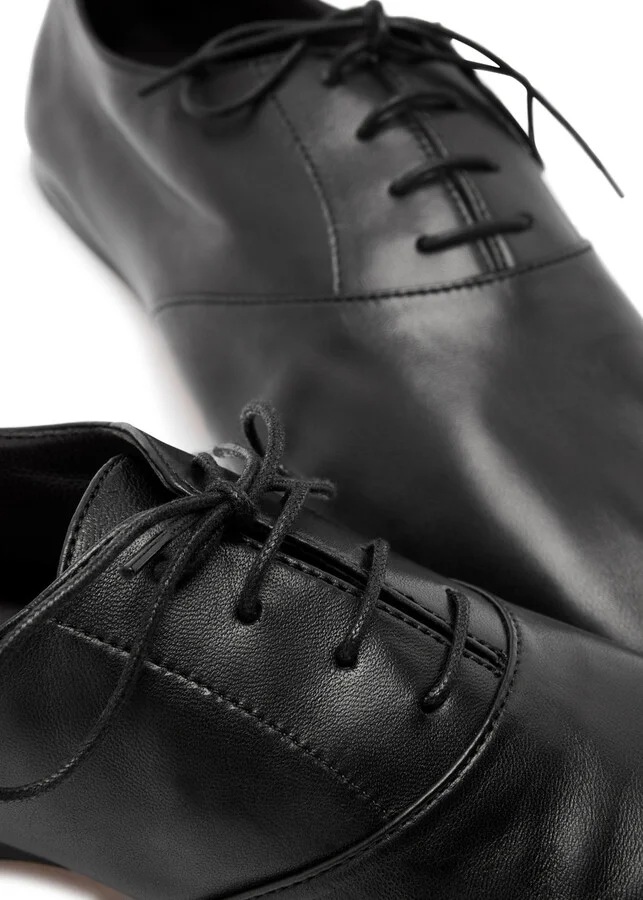 The Row Awar Leather Flats - Image 4