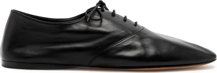 The Row Awar Leather Flats