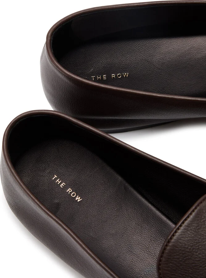 The Row Awar Leather Loafers - Image 4