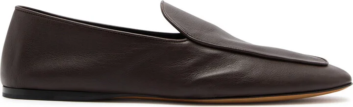 The Row Awar Leather Loafers