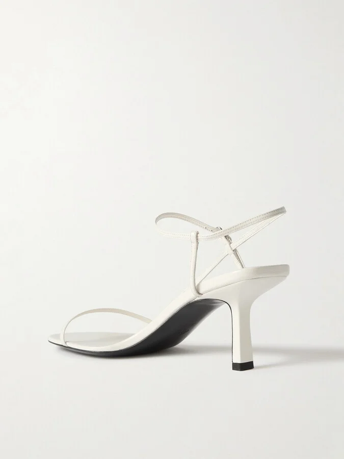 The Row - Bare Leather Sandals - White - Image 3