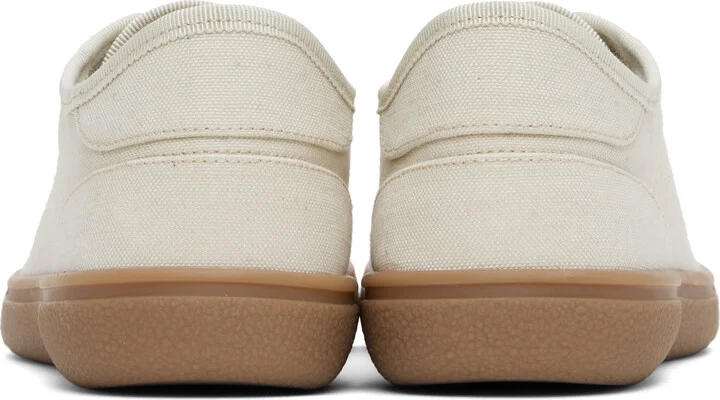 The Row Beige Canvas Sneakers - Image 2