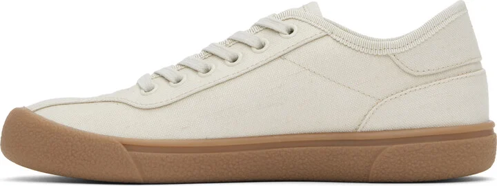 The Row Beige Canvas Sneakers - Image 3