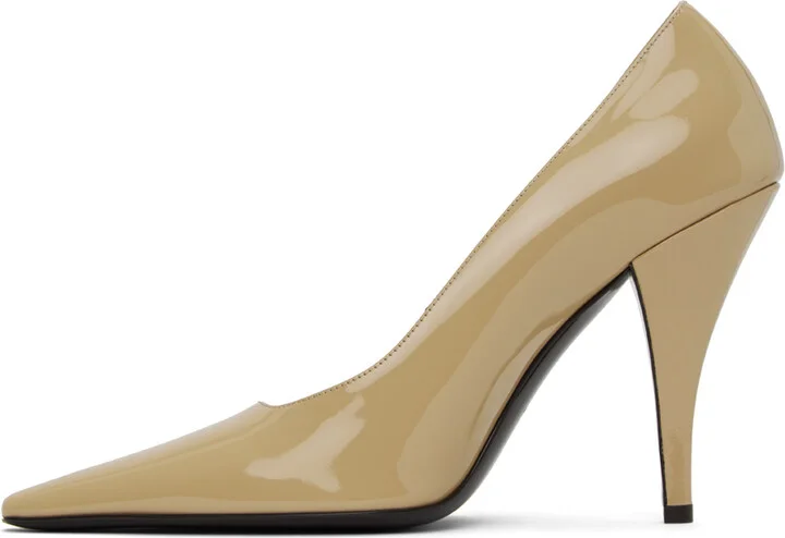 The Row Beige Lana Heels - Image 3