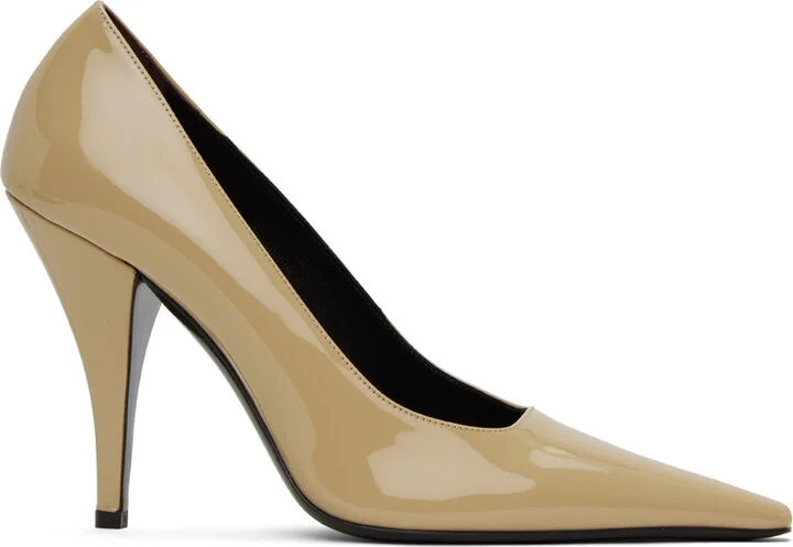 The Row Beige Lana Heels
