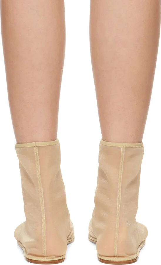 The Row Beige Sock Boots - Image 2