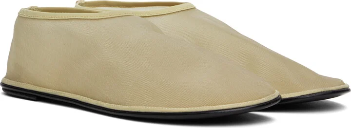 The Row Beige Sock Slippers - Image 4