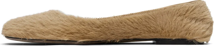 The Row Beige Square Ballet Ballerina Flats - Image 3