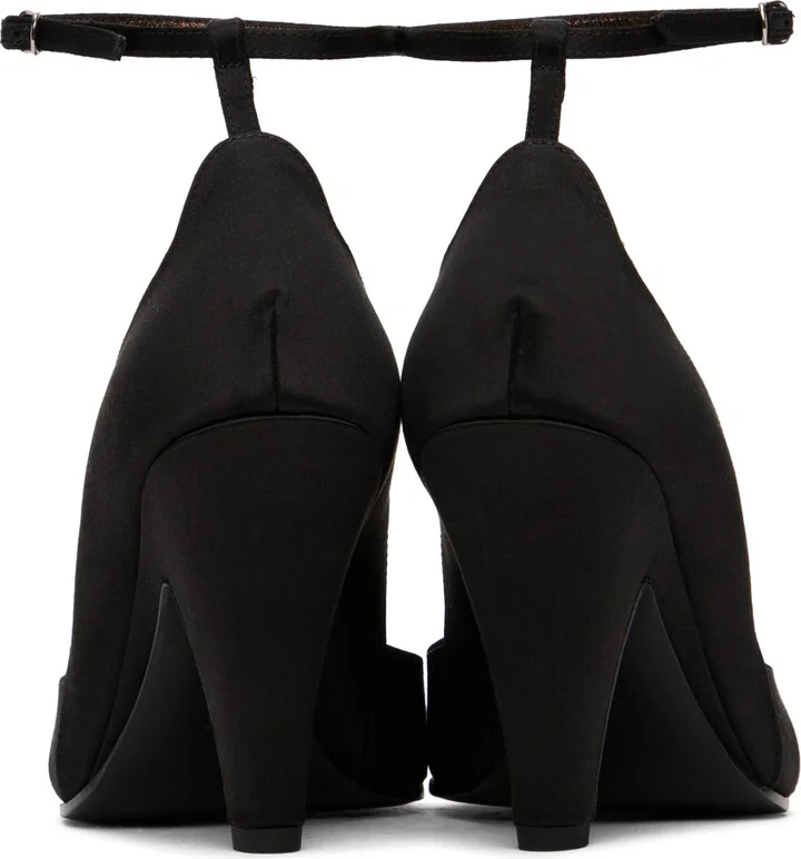 The Row Black Ankle Strap Heels - Image 2