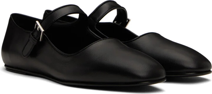 The Row Black Ava Ballerina Flats - Image 4