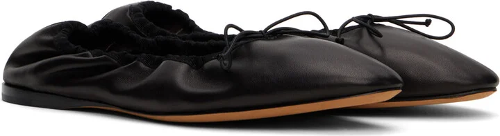 The Row Black Awar Ballerina Flats - Image 4