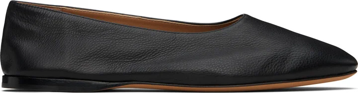 The Row Black Awar Ballerina Flats