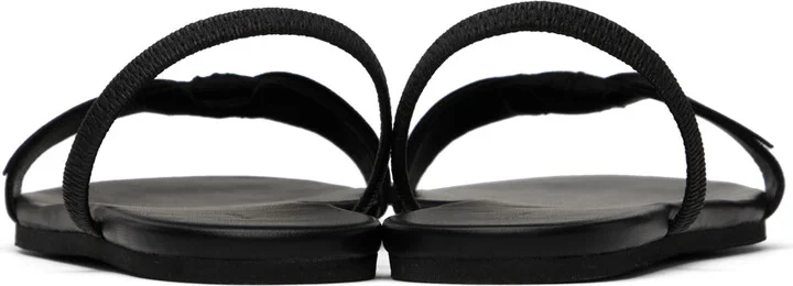 The Row Black Bow Sandals - Image 2