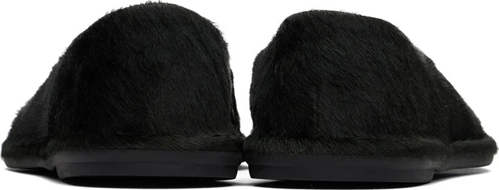 The Row Black Canal Slip On Loafers - Image 2