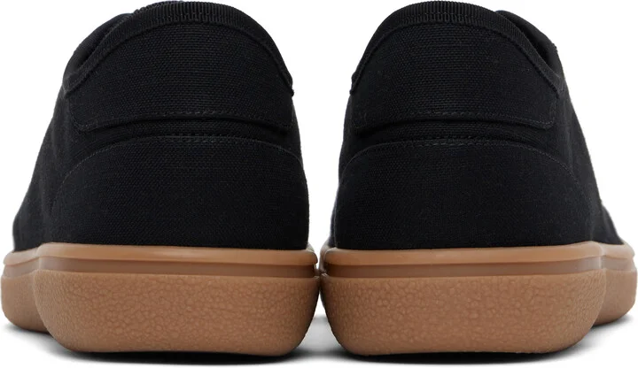 The Row Black Canvas Sneakers - Image 2