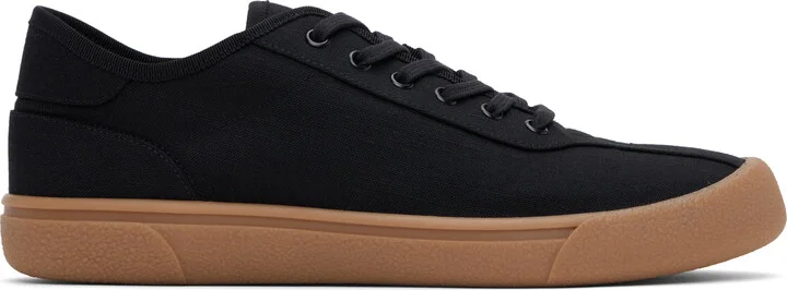 The Row Black Canvas Sneakers