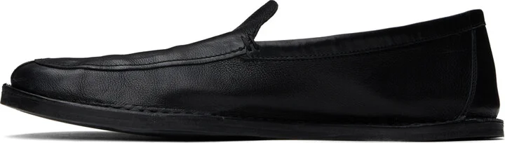 The Row Black Cary V1 Loafers - Image 3