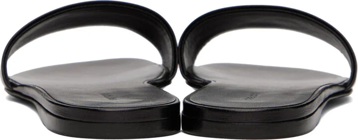 The Row Black Combo Slide Sandals - Image 2