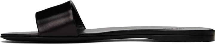 The Row Black Combo Slide Sandals - Image 3