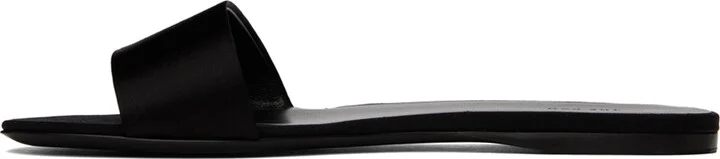 The Row Black Combo Slide Sandals - Image 3