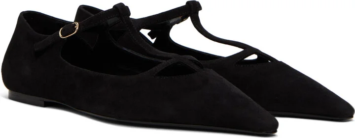 The Row Black Cyd Ballerina Flats - Image 4