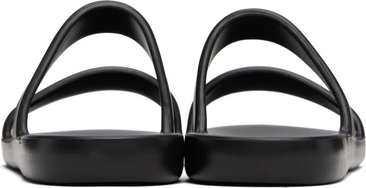 The Row Black Foam Sandals - Image 2