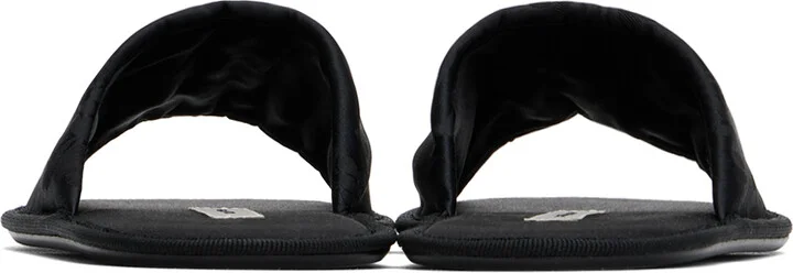 The Row Black Frances Slippers - Image 2