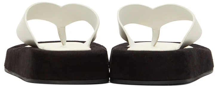 The Row Black Ginza Sandals - Image 2