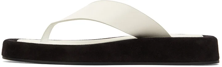 The Row Black Ginza Sandals - Image 3
