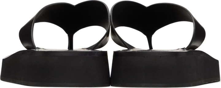 The Row Black Ginza Sandals - Image 2