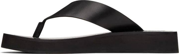 The Row Black Ginza Sandals - Image 3
