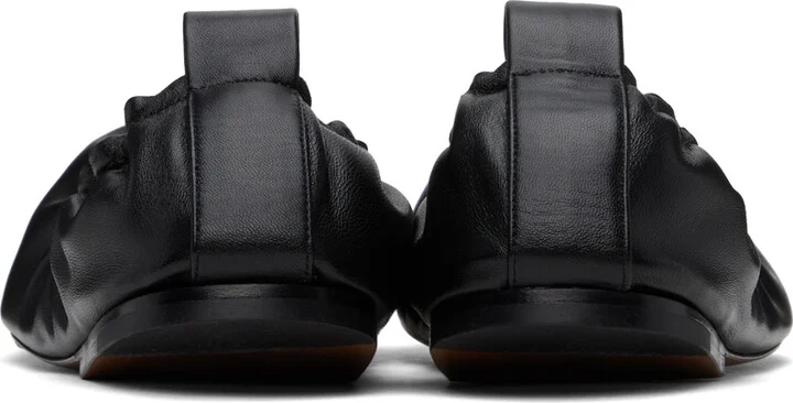 The Row Black Glove Flats - Image 2