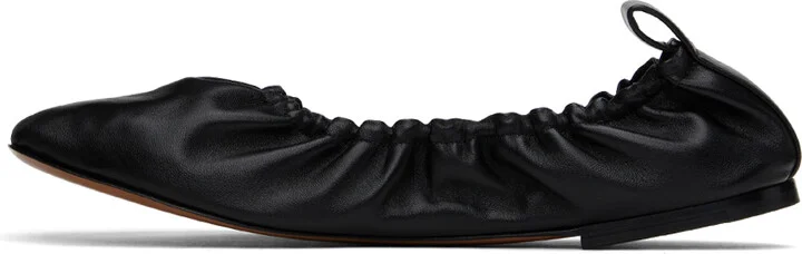 The Row Black Glove Flats - Image 3