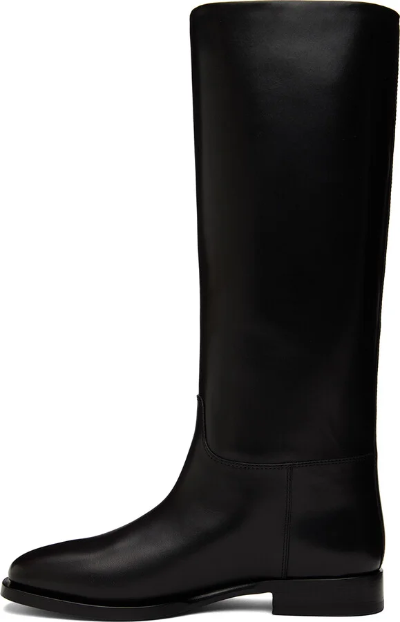 The Row Black Grunge Boots - Image 3