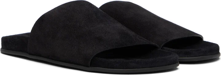 The Row Black Hugh Slides - Image 4